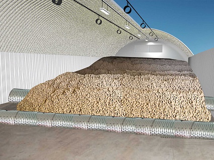 Картофелехранилище на 10000 тонн