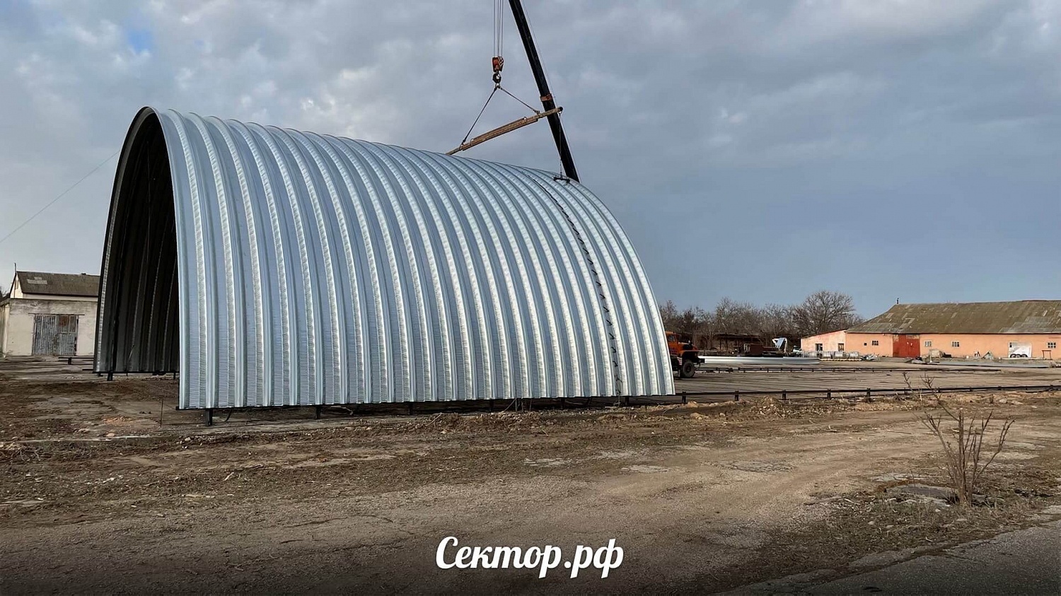 Строим зернохранилища в Крыму